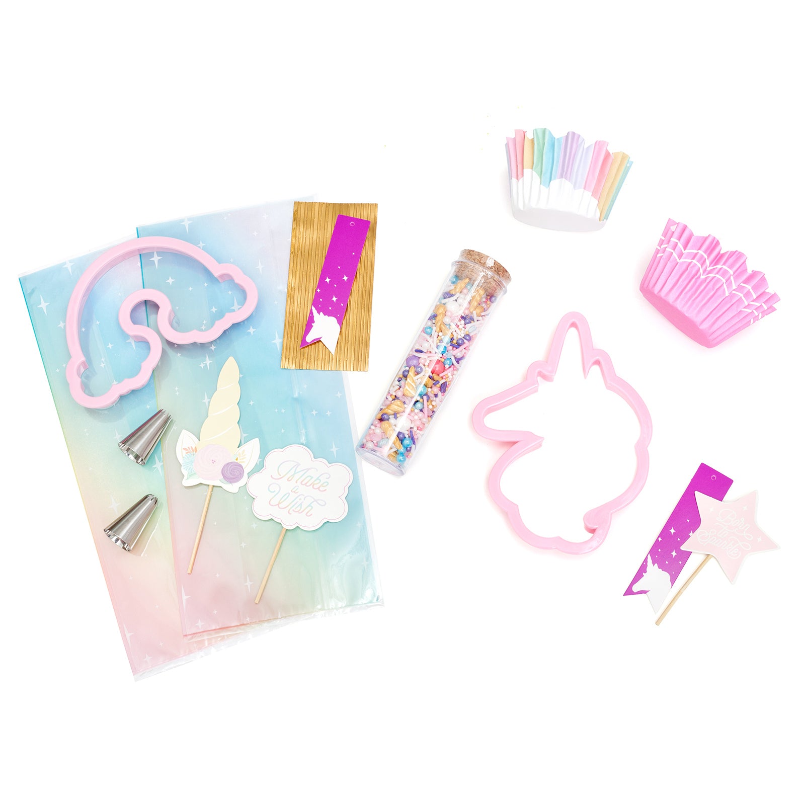 Unicorn Cupcake Baking + Decorating Kit | www.sprinklebeesweet.com