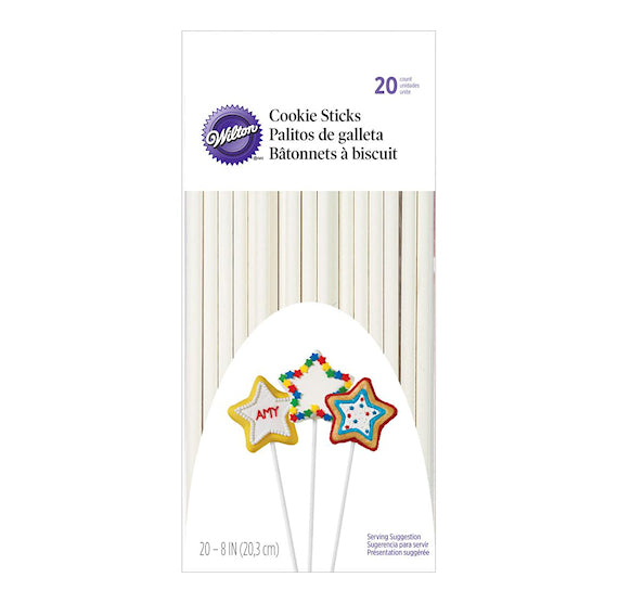 8" Cookie Pop Sticks | www.sprinklebeesweet.com