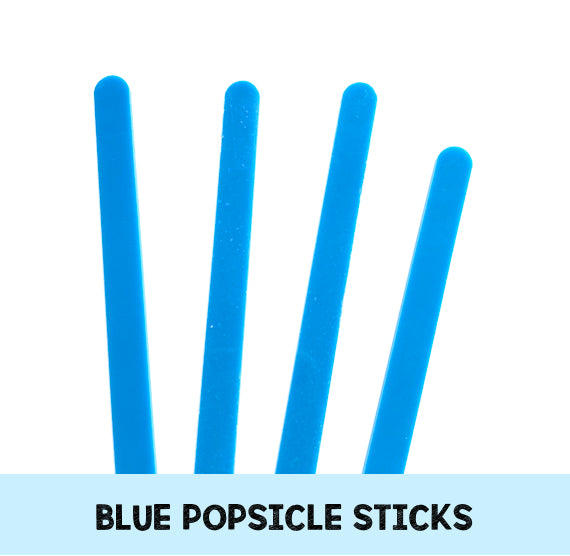 Blue Popsicle Sticks: Acrylic Cakesicle Sticks | www.sprinklebeesweet.com