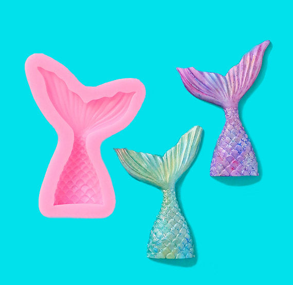 Mermaid Tail Candy Mold: Small | www.sprinklebeesweet.com