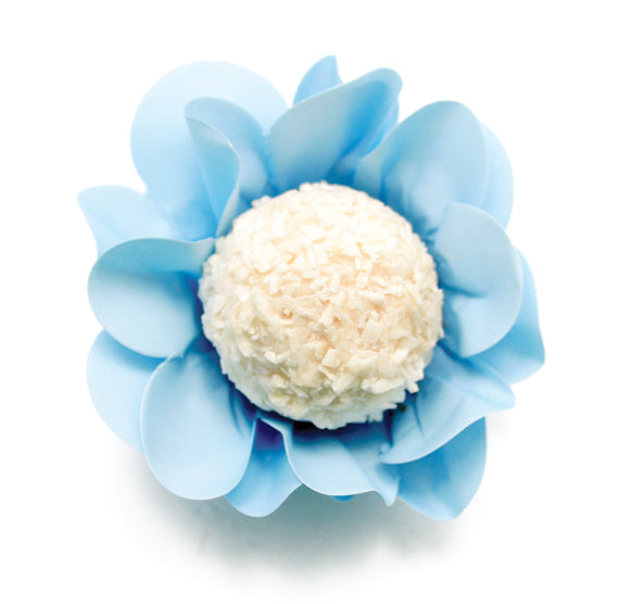 Blossom Flower Candy Cups: Green | www.sprinklebeesweet.com