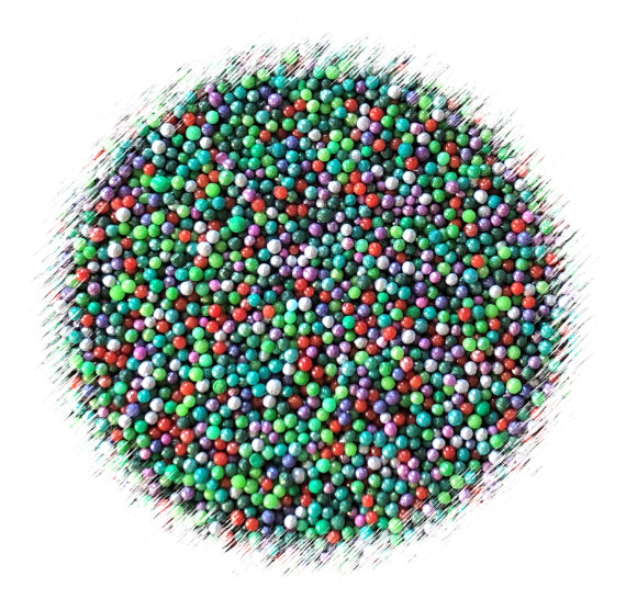 Christmas Baubles Nonpareils Mix | www.sprinklebeesweet.com