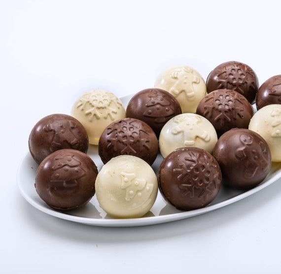 Christmas Hot Cocoa Bomb Mold Set of 3 | www.sprinklebeesweet.com