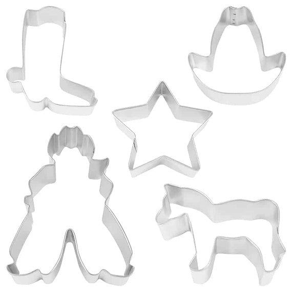 Cowboy Cookie Cutters Set | www.sprinklebeesweet.com
