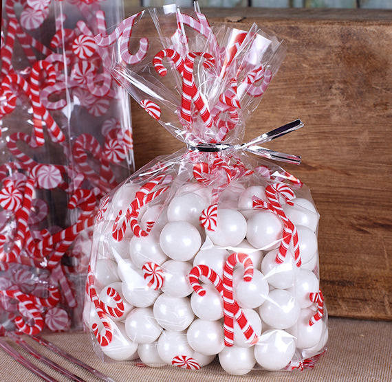 Christmas Treat Bag Kit: Candy Cane | www.sprinklebeesweet.com