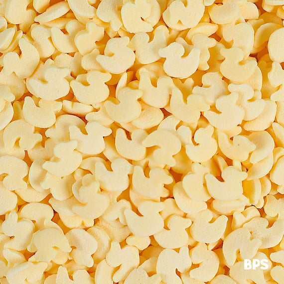 Yellow Duck Sprinkles | www.sprinklebeesweet.com