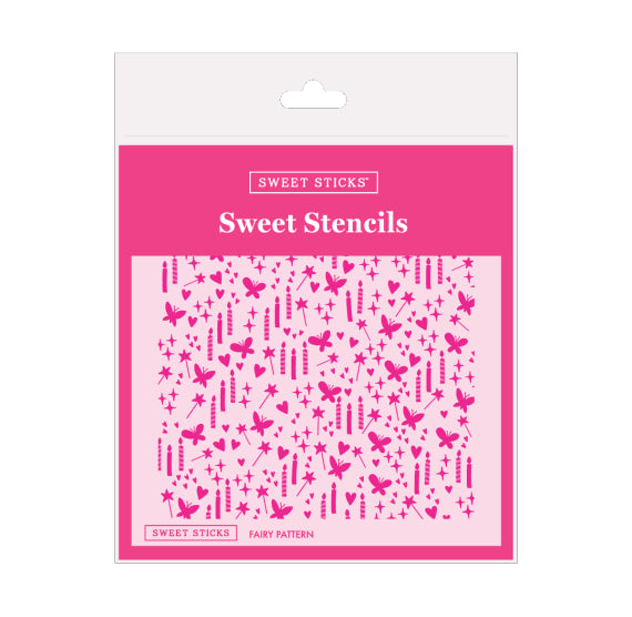 Sweet Stencils: Birthday Fairy Pattern | www.sprinklebeesweet.com