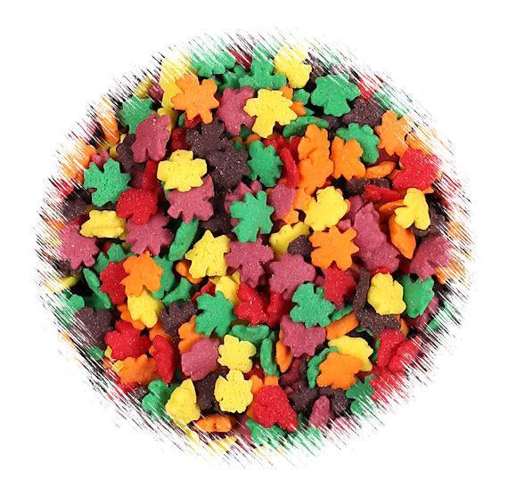 Fall Leaves Sprinkles | www.sprinklebeesweet.com