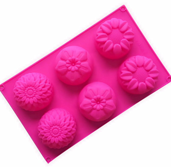 Silicone Flowers Cake Gem Mold | www.sprinklebeesweet.com