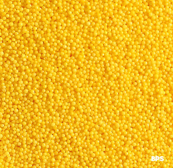 Golden Yellow Nonpareils | www.sprinklebeesweet.com