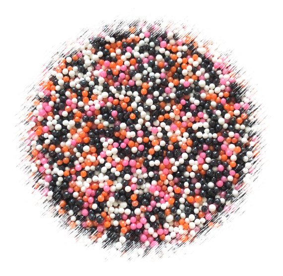 Halloween Nonpareils Mix: Happy Haunting | www.sprinklebeesweet.com