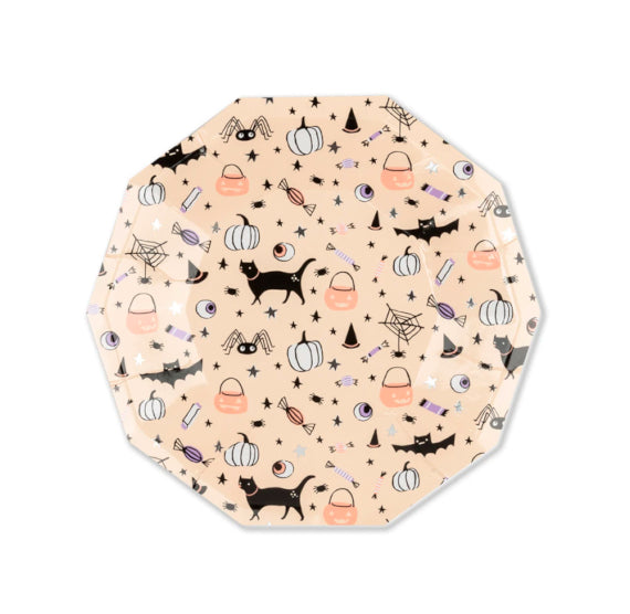 Small Halloween Plates: Hocus Pocus | www.sprinklebeesweet.com