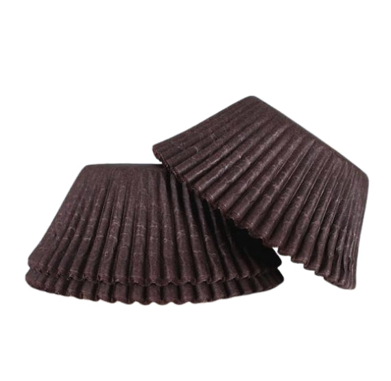 Bulk Jumbo Cupcake Liners: Brown | www.sprinklebeesweet.com