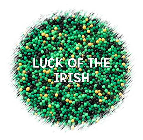 St. Patrick's Day Nonpareils Mix: Luck of the Irish | www.sprinklebeesweet.com