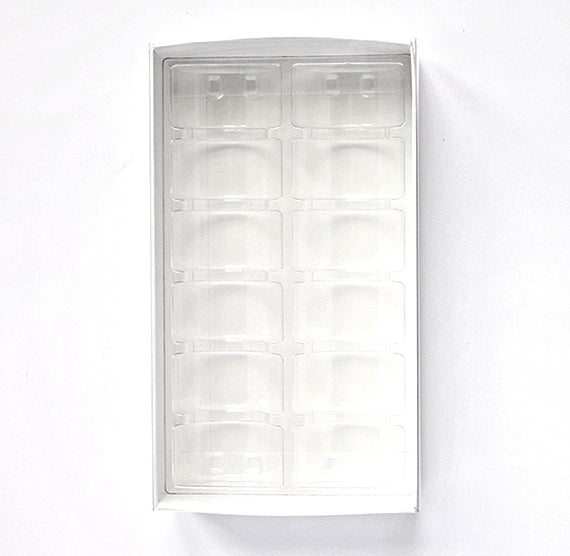 White Macaron Boxes with Inserts | www.sprinklebeesweet.com