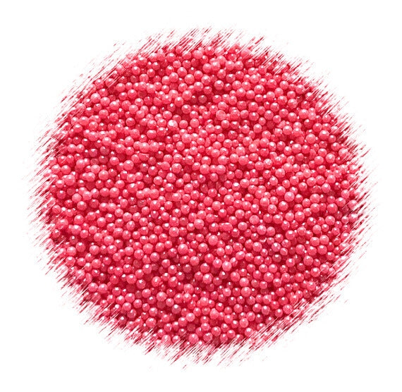 Shimmer Pink Nonpareils | www.sprinklebeesweet.com