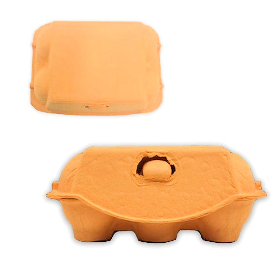 Orange Egg Cartons: 6 Egg | www.sprinklebeesweet.com