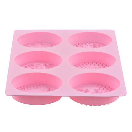 Silicone Honey Bee Mold: Oval Cake Bar Mold | www.sprinklebeesweet.com