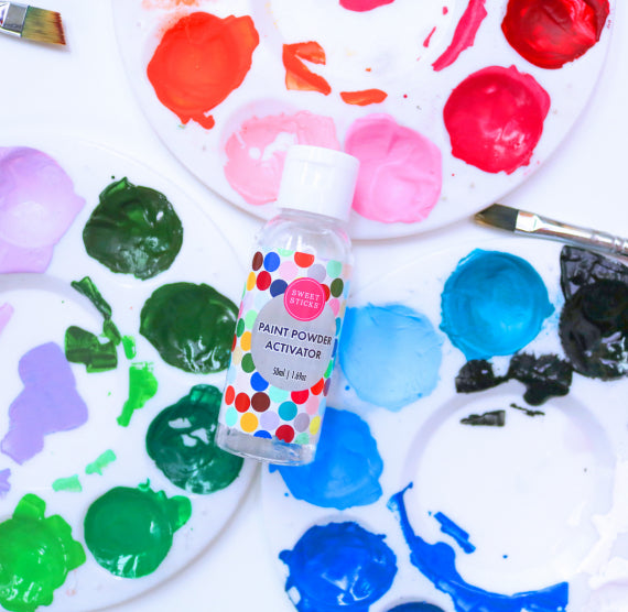 Sailor Blue Edible Paint Powder | www.sprinklebeesweet.com