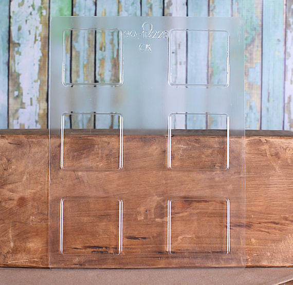 Square Candy Bar Mold | www.sprinklebeesweet.com