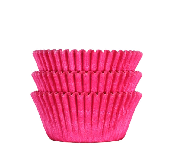 Bulk Pink Cupcake Liners: Solid | www.sprinklebeesweet.com