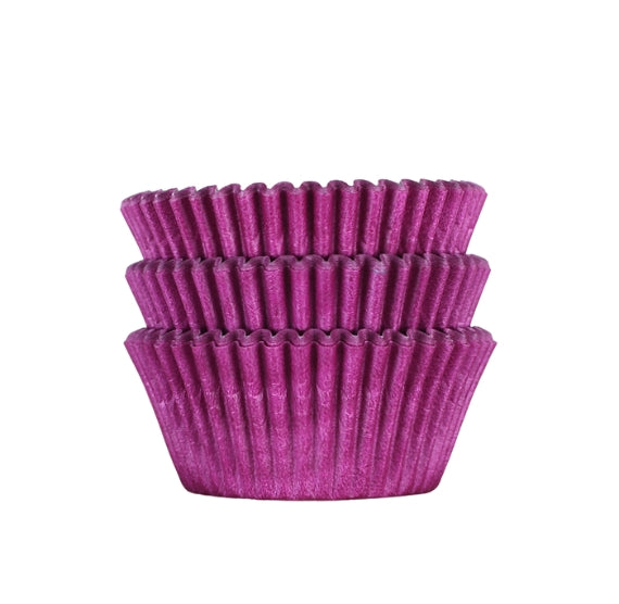 Bulk Purple Cupcake Liners: Solid | www.sprinklebeesweet.com