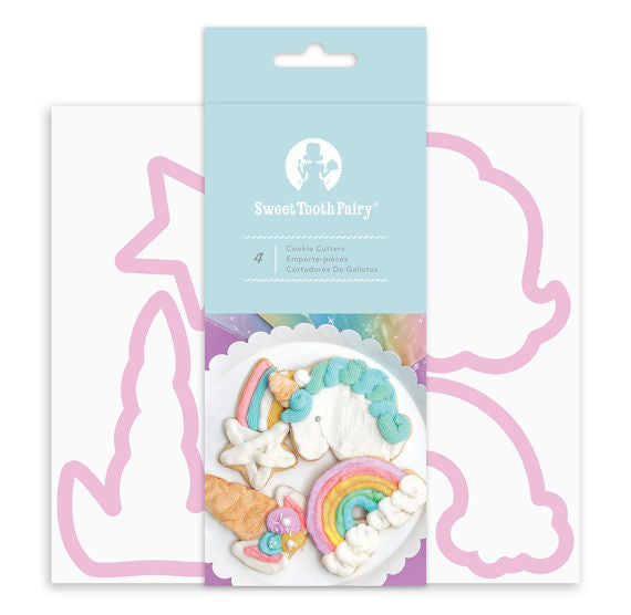 Sweet Tooth Fairy Unicorn Cookie Cutters | www.sprinklebeesweet.com