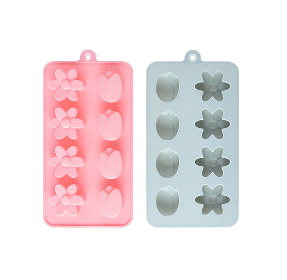 Spring Flowers Candy Mold: Daisy & Tulip | www.sprinklebeesweet.com