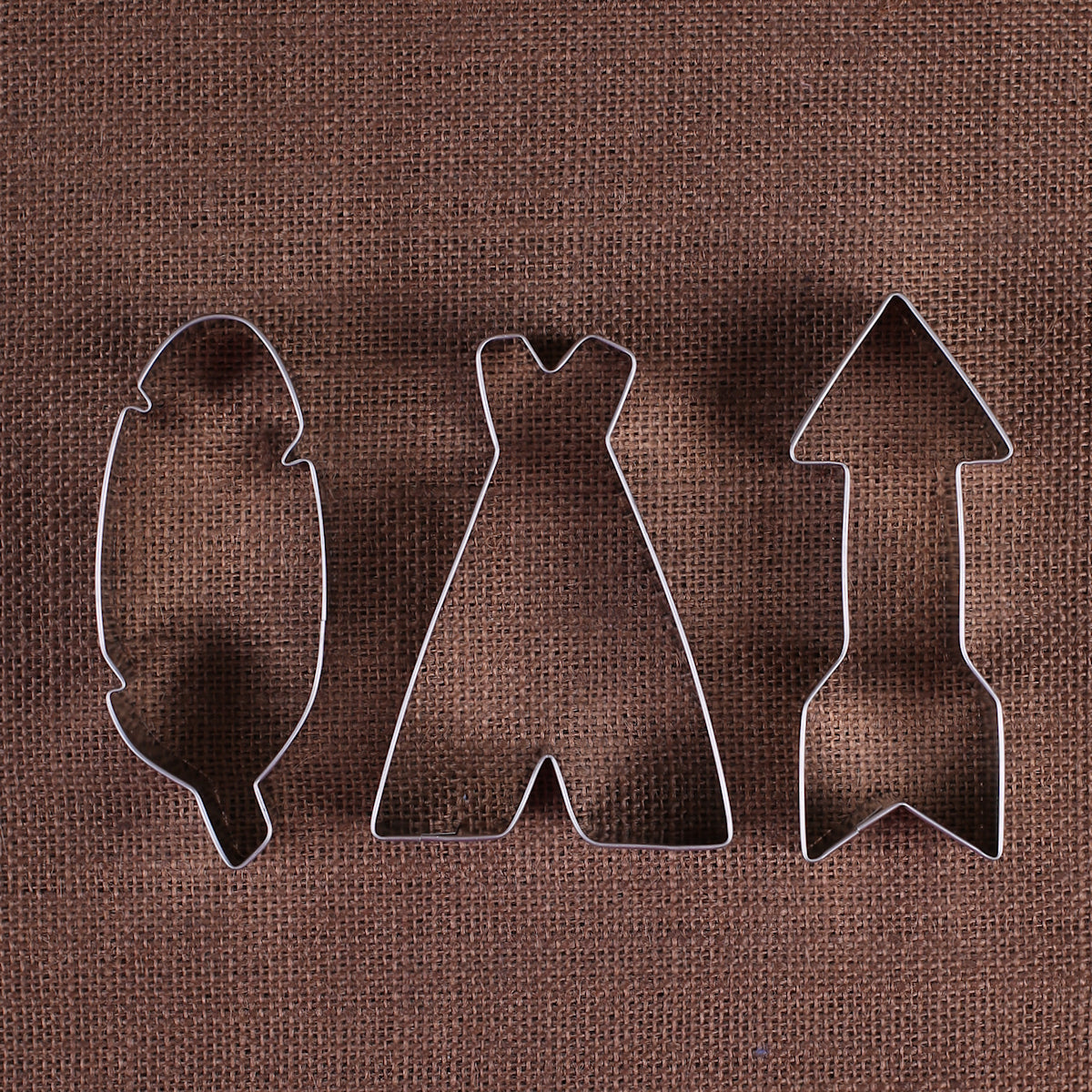 Boho Cookie Cutters Set: Teepee | www.sprinklebeesweet.com