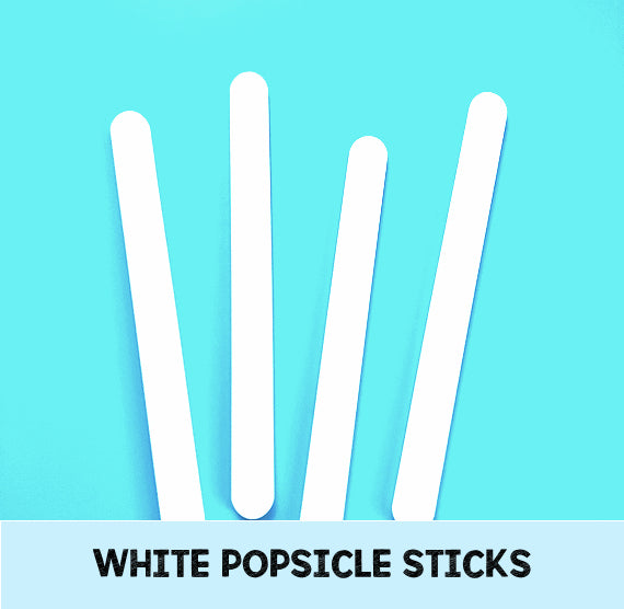 White Popsicle Sticks: Acrylic Cakesicle Sticks | www.sprinklebeesweet.com