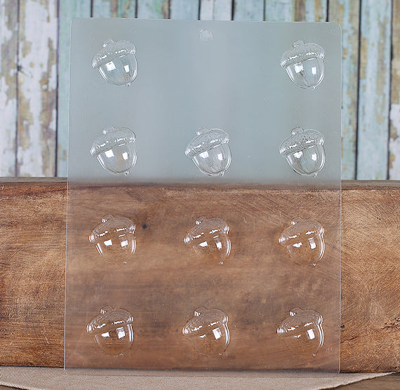 Small Acorn Chocolate Mold | www.sprinklebeesweet.com