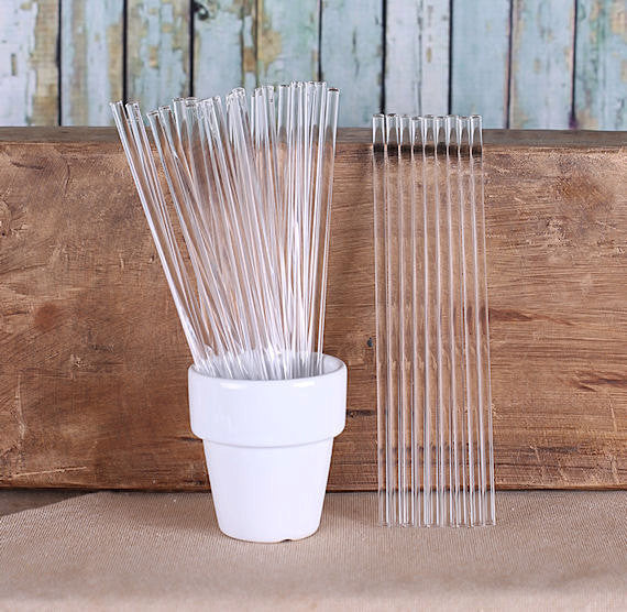 Clear Cake Pop Sticks: 6" or 8" | www.sprinklebeesweet.com