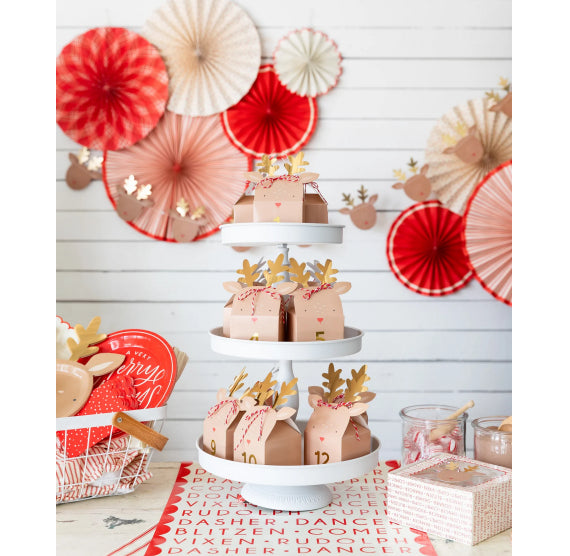 Reindeer Advent Boxes | www.sprinklebeesweet.com