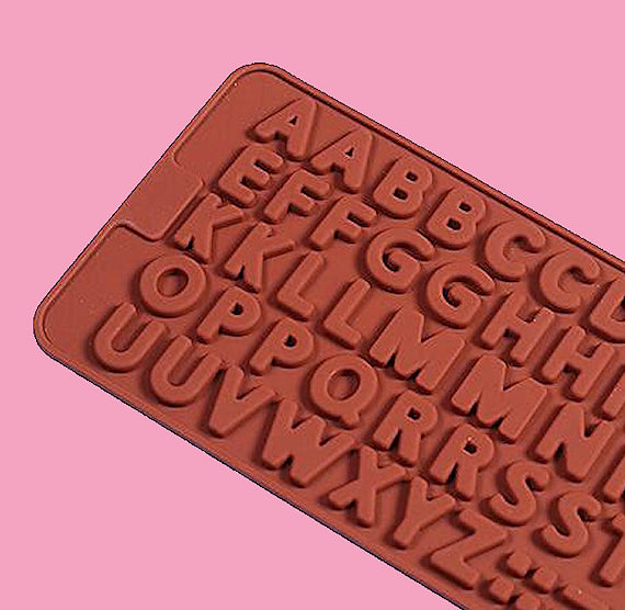 Alphabet Candy Mold | www.sprinklebeesweet.com