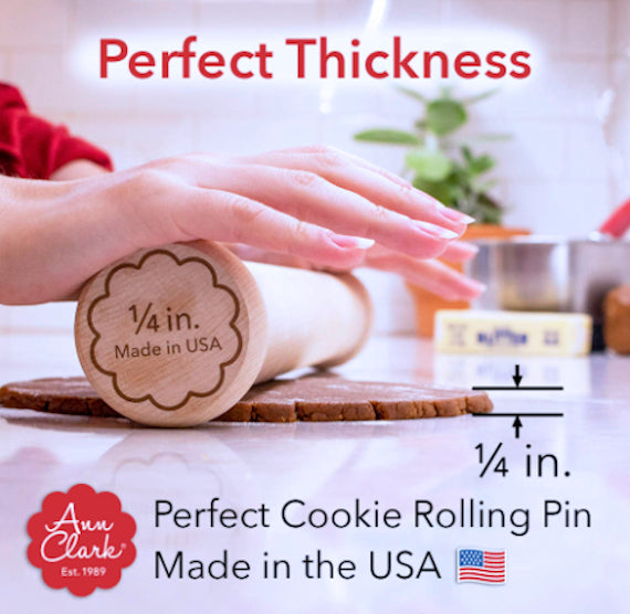 Ann Clark Cookie Rolling Pin: 1/4" | www.sprinklebeesweet.com