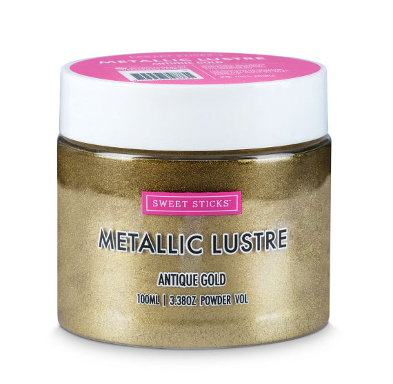 Antique Gold Luster Dust: Two Sizes Available | www.sprinklebeesweet.com