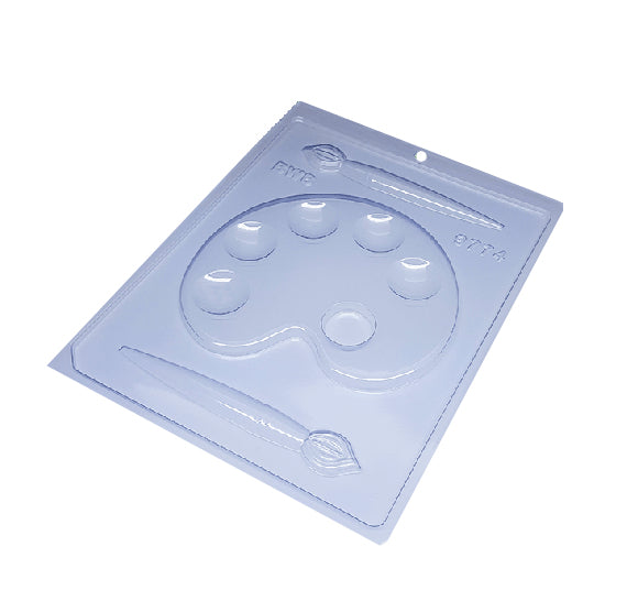 BWB Art Palette Mold: 9774 | www.sprinklebeesweet.com