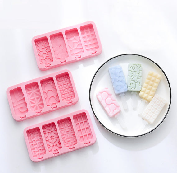 Multi Textured Cakesicle Mold: Circles | www.sprinklebeesweet.com