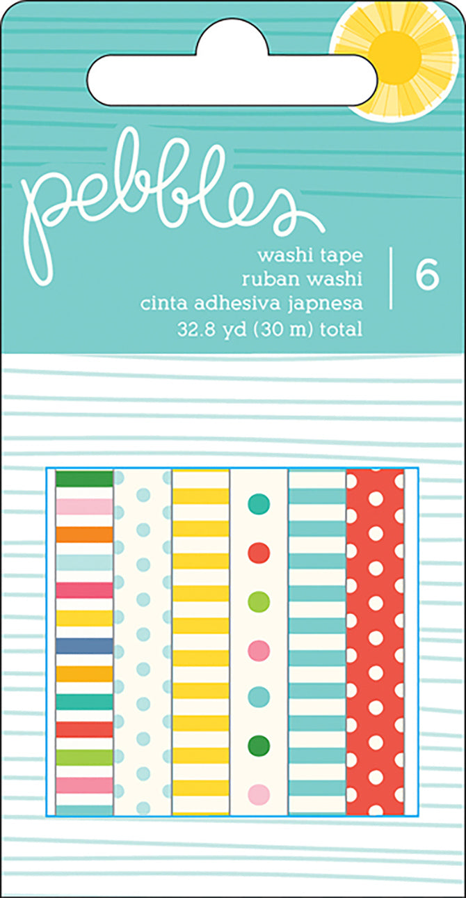 Sunshiny Days Washi Tape Set | www.sprinklebeesweet.com