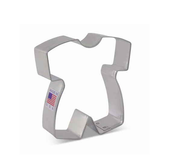 Baby Romper Cookie Cutter | www.sprinklebeesweet.com