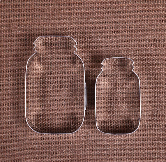 Mason Jar Cookie Cutter Set | www.sprinklebeesweet.com