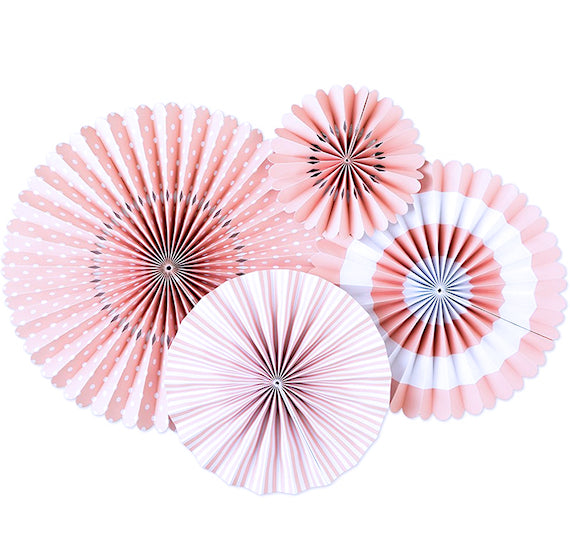 Ballet Pink Party Fans | www.sprinklebeesweet.com