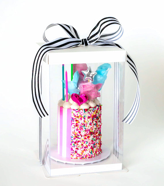 Presentation Cake Boxes: 6.5" | www.sprinklebeesweet.com