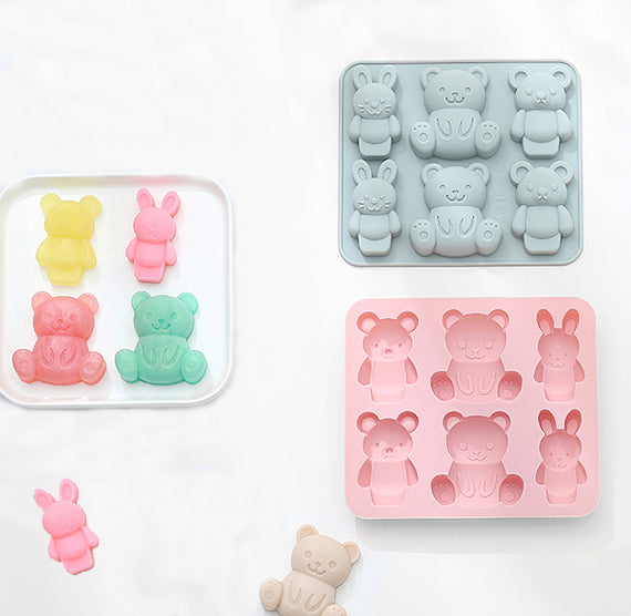 Bunny + Bear Candy Mold | www.sprinklebeesweet.com