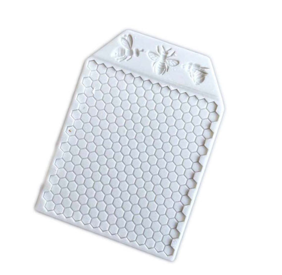 Bee + Honeycomb Fondant Mold | www.sprinklebeesweet.com