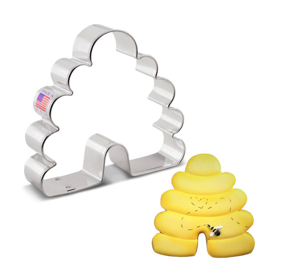 Bumble Bee + Hive Cookie Cutters | www.sprinklebeesweet.com