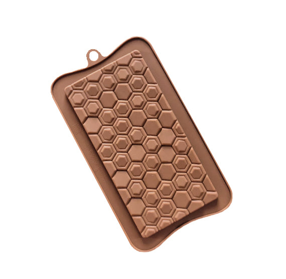 Chocolate Bar Mold: Hexagon | www.sprinklebeesweet.com