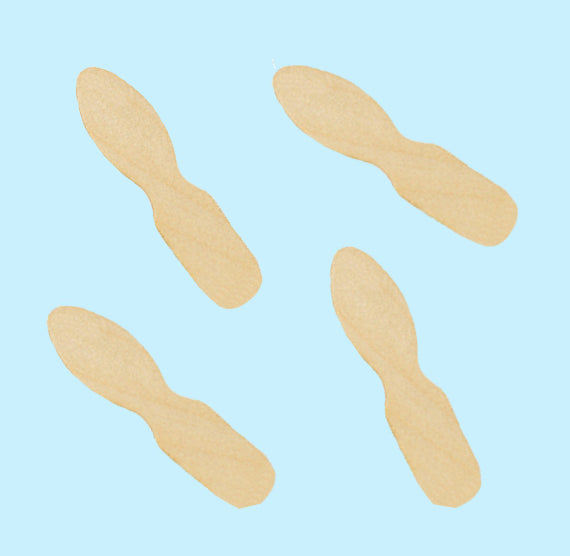 Small Wooden Ice Cream Sticks: 3": bulk 500 CT | www.sprinklebeesweet.com