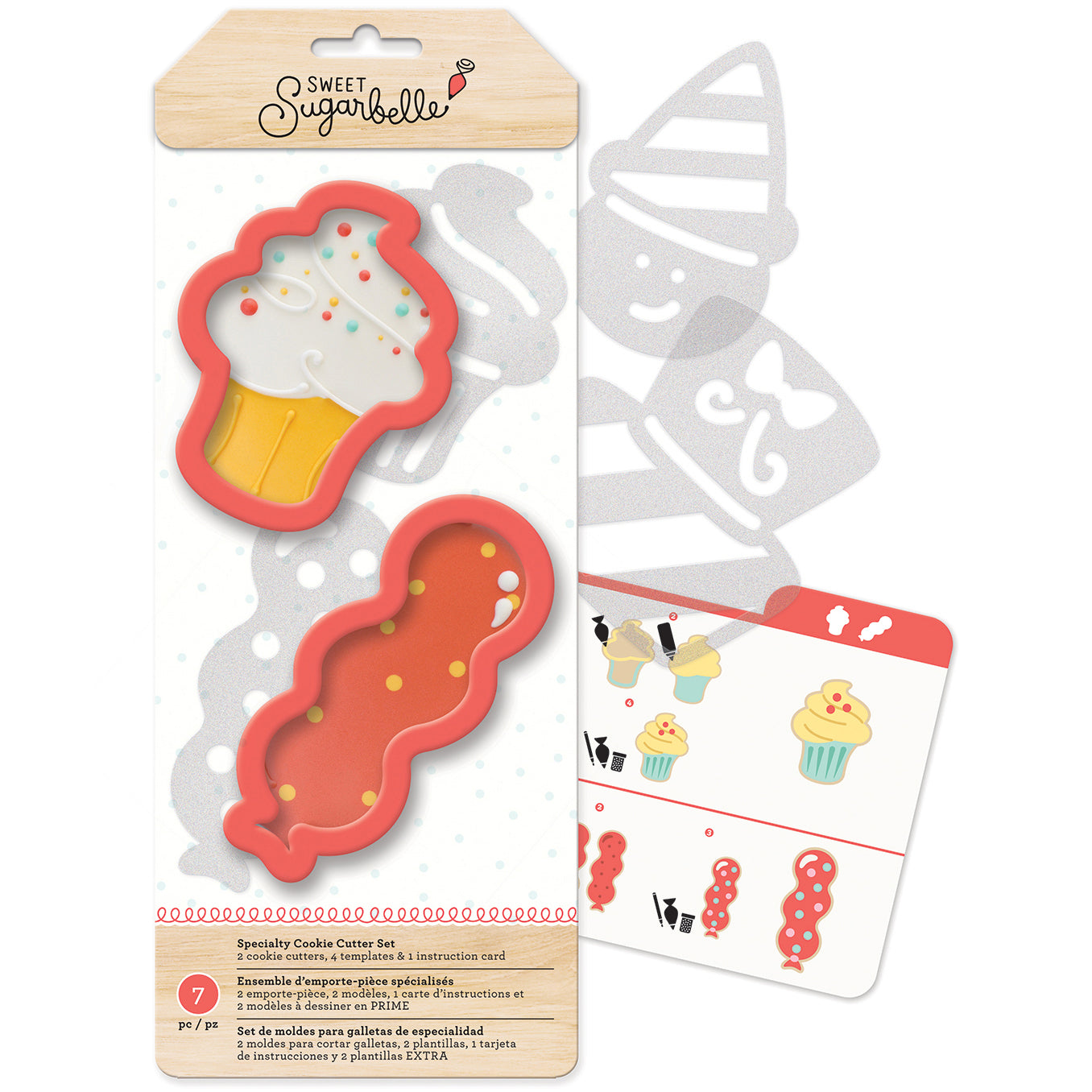 Sweet Sugarbelle Birthday Cookie Cutters | www.sprinklebeesweet.com