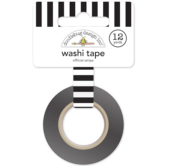 Black and White Stripe Washi Tape | www.sprinklebeesweet.com